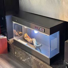 아크릴 온도조절 온도 40X30X30 사육 레오파드게코 비어디드래곤사육장, 60x40x40지능형