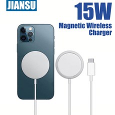 Macsafe 15W Qi 무선 충전기용 iPhone 12 Pro 11 XR 8 Huawei Xi용 범용 전화 충전기, 03 Only Charger
