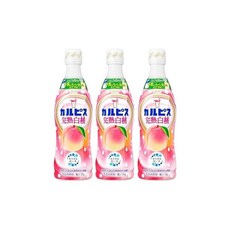 Asahi Beverage 아사히 음료 칼피스 익은 백도, 3개, 470ml, 3개