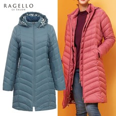 [라젤로]XR9WDW704_여성꽃프린트구스점퍼