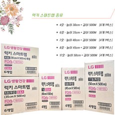 업소용 스마트 럭키랩 식품용 30cm x 500m 3p, 1개