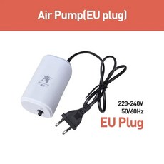 240V 탱크 미니 110V 3W 공기 펌프 압축기 수족관 220V 산소 사일런트 물고기 울트라, 8cmx4cmx4.5cm, EU plug 3W
