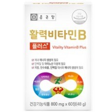 종근당 활력 비타민B 플러스, 60정, 13개