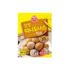 오뚜기 찹쌀 미니도나스 믹스, 250g, 40개