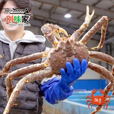 [별미가] 자연산 푸른심해 프리미엄 러시아 황제 대게 3kg(2-4마리) 자숙찜, 황제 대게 3kg, 1개