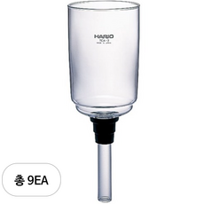 하리오 BU-TCA-2 상볼, 혼합 색상, 9개