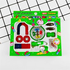 해외 초등학생 나침반 자석실험세트 어린이 물리과학 익지교습기-68642, 단일옵션, 옵션01