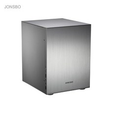 Jonsbo C2 데스크탑 미니 PC 컴퓨터 케이스 USB3.0 알루미늄 합금 빨간색 C2S HTPC ITX High Quilty의 소형 섀시, 은
