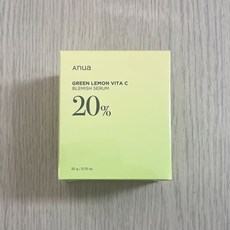 아누아 그린레몬 비타씨 잡티세럼 20ml, 1개