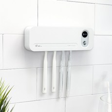 아이오랩 아이투스 무선 칫솔살균기 통UVC 바람건조