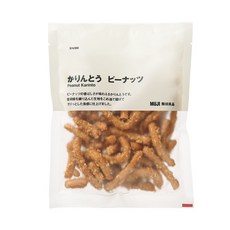 일본 무인양품 카린토 피너츠 땅콩맛 80g, 1개