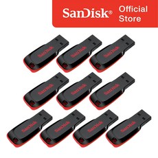 샌디스크 USB 크루져 블레이드 CZ50 8GB 10개 묶음