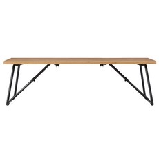 무인양품 MUJI 접이식 로우 테이블 120cm, 내추럴
