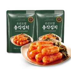 피코크 조선호텔 총각김치 1kg X 2/ 총2kg