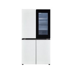 LG 디오스 오브제 노크온 냉장고 870L 화이트 T873MWW312