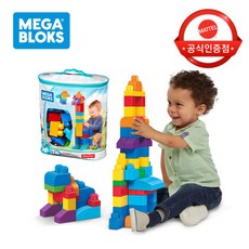 [메가블럭] 빅 빌딩 백 80피스 블루, 필수선택사항:빅 빌딩 백 80피스 블루_DCH63