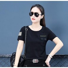 군복패션 여성 여름 야외 반바지 반팔 캐주얼 스포츠 투피스 세트