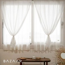 뜨개레이스커튼