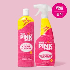 [핑크스터프] 크림클렌저500ml+멀티(스프레이)클리너750ml