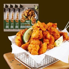 애슐리 오리지널 통살 치킨 치폴레소스 500G 2팩+2팩, 06.스윗갈리 크리스피 치킨 500gx4팩