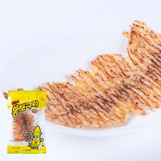 한양식품 오징어황토구이 40g (고추장 10g 포함) x 10봉 구운 오징어 (무료배송), 30g