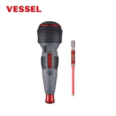  베셀 일제 핸드 하이스피드 전동드라이버 USB충전식 미니 가정용 비트교체형, 1개 