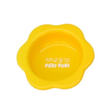 별가 상점 강아지밥그릇 고양이사료 그릇 애견 높이조절 식기 세트, 1개, 옐로우식기