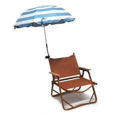 벅703 캠핑 의자 파라솔, 혼합색상, 2개