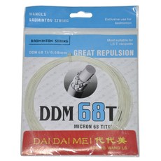 배드민턴스트링 DDM/대대로 배드민턴선 컨트롤러 공격형 우선 68Ti선 0.68mm, T10-회사를 부치다 실꿰기 가격