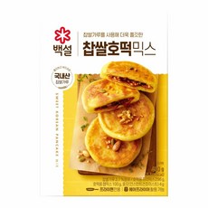 백설 찹쌀호떡믹스, 400g, 5개