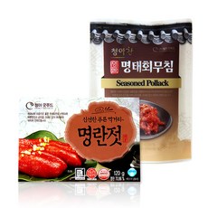 청아찬 명물 명태회무침 + 명란젓, 10개, 120g