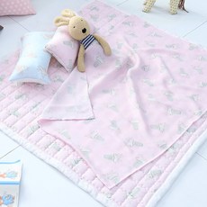 [루다인] 유아 인견 배이불 (70x110), 팝콘 핑크