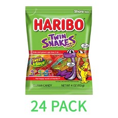 Haribo 하리보 트윈 스네이크 113g 24팩, 1개