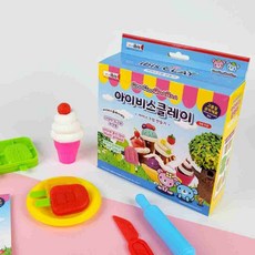 클레이 아이스크림 미술놀이점토, 1개