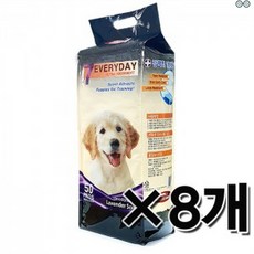  애견 배변 패드 엠보싱 50매X8개 라벤다향 강아지 화장실 반려견 소변 유도 패드 개패드 