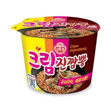 오뚜기 크림진짬뽕 용기 105G 자취템 아침식사대용 가정식백반 기사식당, 2개