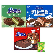 오예스 360g 쿠키앤크림 360g 피스타치오 (사은품증정)