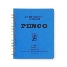 펜코 COIL NOTEBOOK [Medium] 데스크테리어, Blue