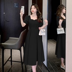 검은색웨딩드레스