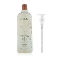 아베다 로즈메리 민트 퓨리파잉 샴푸 1000ml+250ml + 리터펌프 세트, 1개
