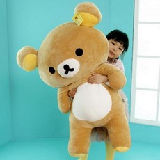 레브 리락쿠마인형 브라운 자이언트 100cm 봉제인형