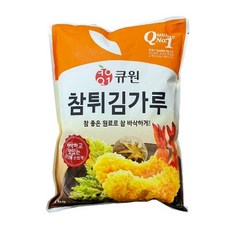 큐원 참튀김가루 1kg, 1개