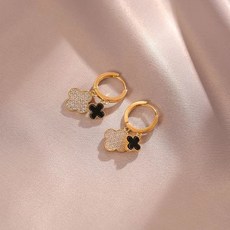 14k클로버귀걸이