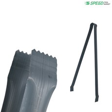 국산 강철집게 (회색) 소 500mm 쓰레기 휴지 청소 집게 숯불 숯 집게, 1개, 그레이