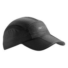 CEP 더 런 캡 러닝 마라톤 모자, One Size, Black, 1개