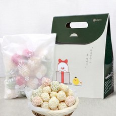 파삭말랑 궁중한과 동글 방울유과 명절 선물세트 VO2, 1개, 100g