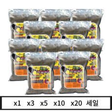  [센스올]_ 곤충 발효 톱밥 유충 성충 산란 영양 사육 매트 장수풍뎅이 사슴벌레 참나무, 3L x 20개 