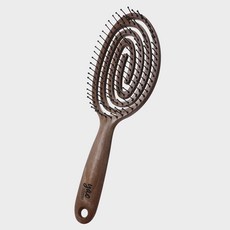 야오 헤어브러쉬 머리빗 우드라운드WR, 1개