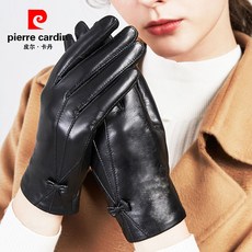 유아이홈 워머장갑 바이방한장갑 따뜻한장갑 필카단 여성 겨울 가을 계절 보온 리얼가죽 얇은 기모 융 터치스크린 바람막이 승차