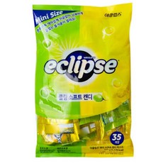 이클립스 쿨링소프트캔디 레몬민트 청포도향 15g X 35입, 1개